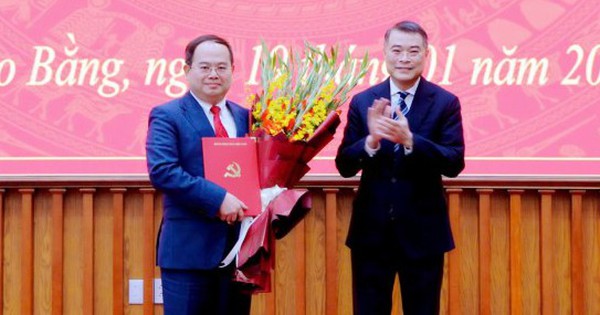 Deputy Secretary of Dong Nai Provincial Party Committee becomes Secretary of Cao Bang Provincial Party Committee