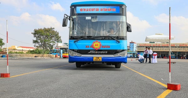 64 tài xế tranh tài, khoe kỹ năng lái xe buýt giỏi, an toàn