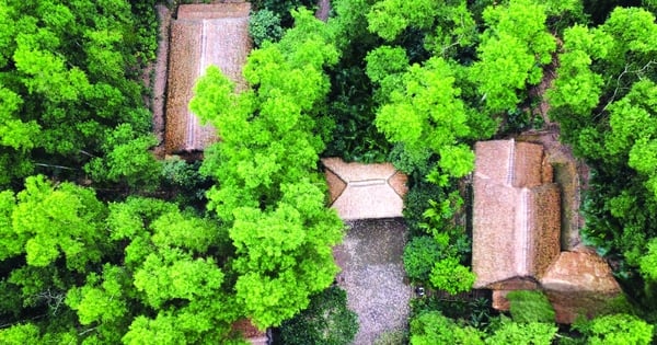 タイハイの高床式住居村を探索