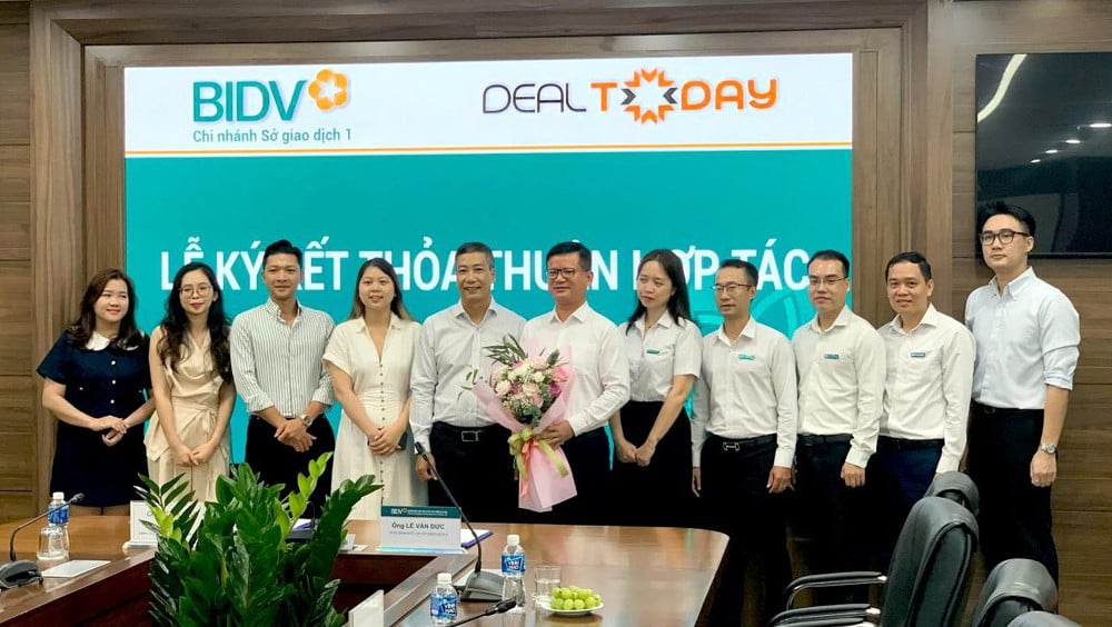 BIDV hợp tác với Dealtoday mở rộng tiện ích thanh toán