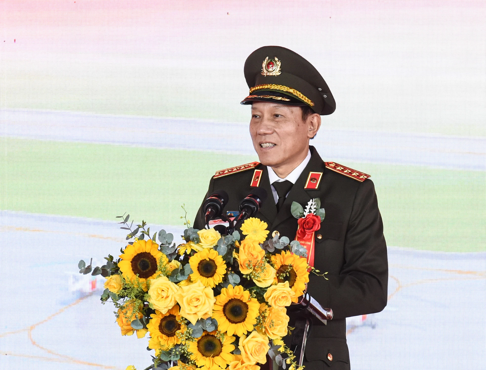 [Photo] Le Premier ministre Pham Minh Chinh assiste à la cérémonie d'inauguration du projet de construction de l'aéroport de Gia Binh photo 6