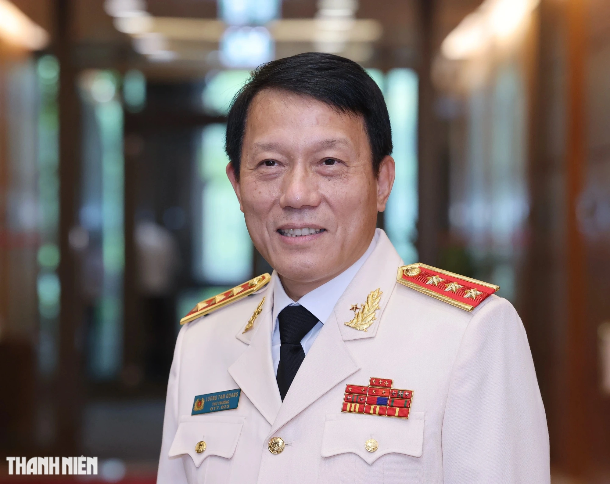 General Luong Tam Quang, miembro del Politburó, Ministro de Seguridad Pública