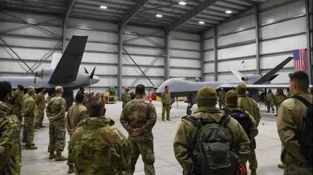 US MQ-9 UAV at a military base in Romania. Photo: USAF