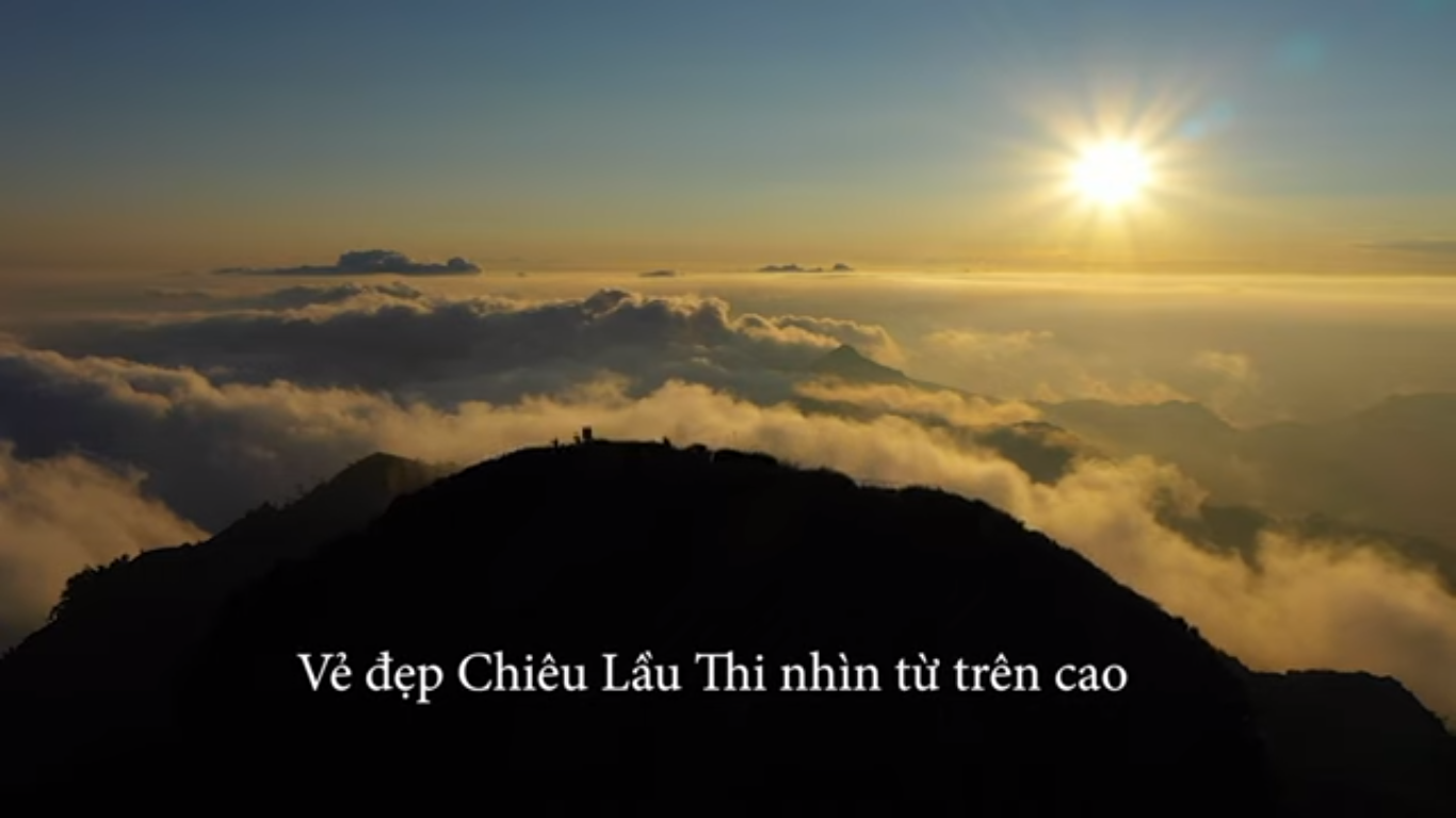 La beauté de Chieu Lau Thi vue d'en haut