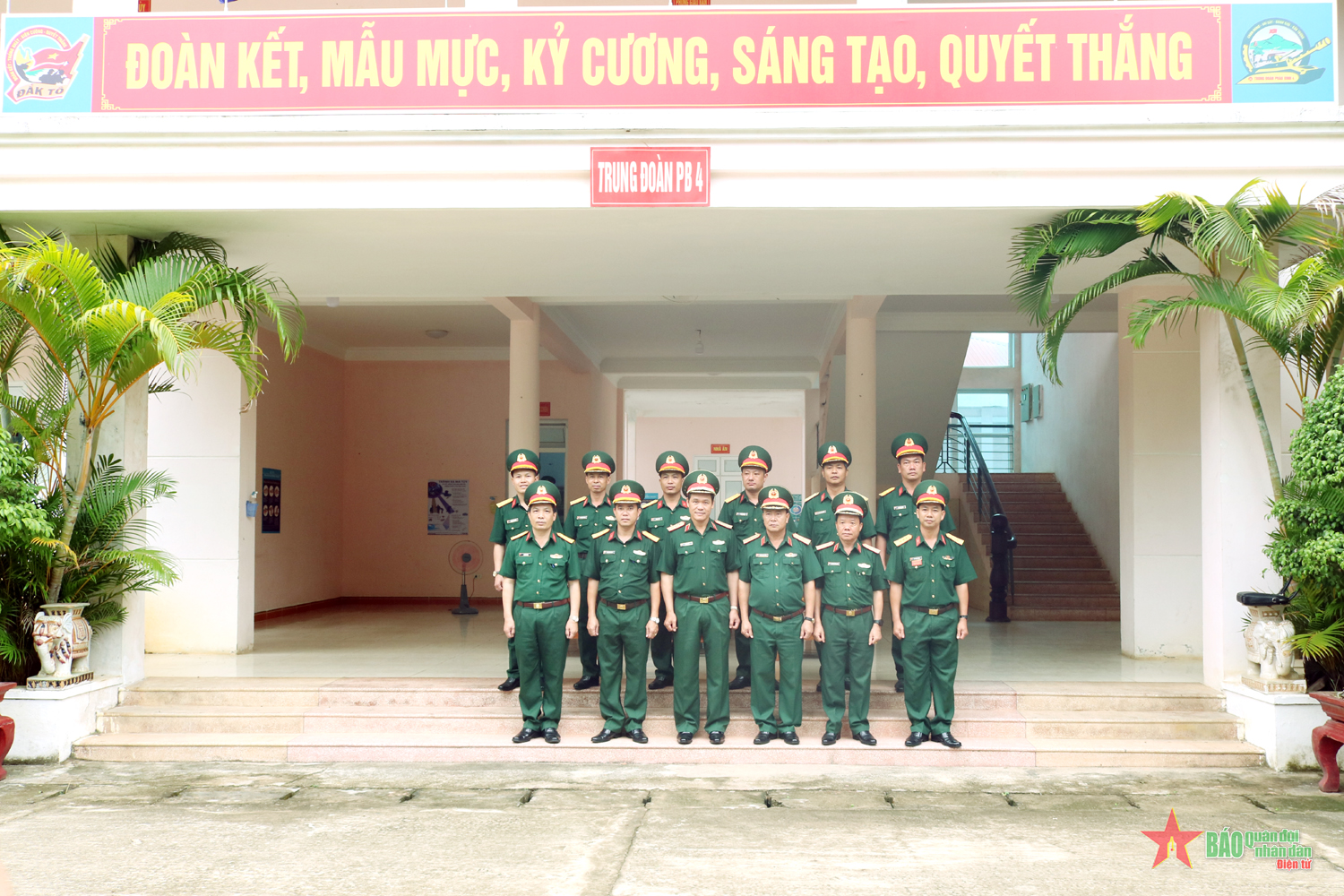 Senior Lieutenant General Vu Hai San inspected and worked at the 3rd Army Corps.