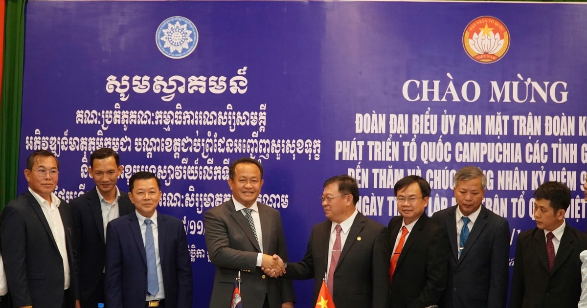 Kien Giang strengthens friendship with Kep province (Cambodia)