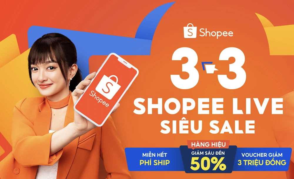 3-3 Shopee Live Super Sale with a series of shopping experiences