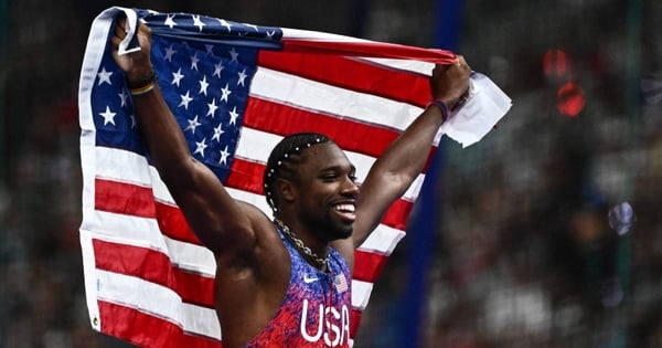 Noah Lyles giành HCV nội dung 100 m ở Olympic nhờ nhanh hơn đối thủ... 0,005 giây