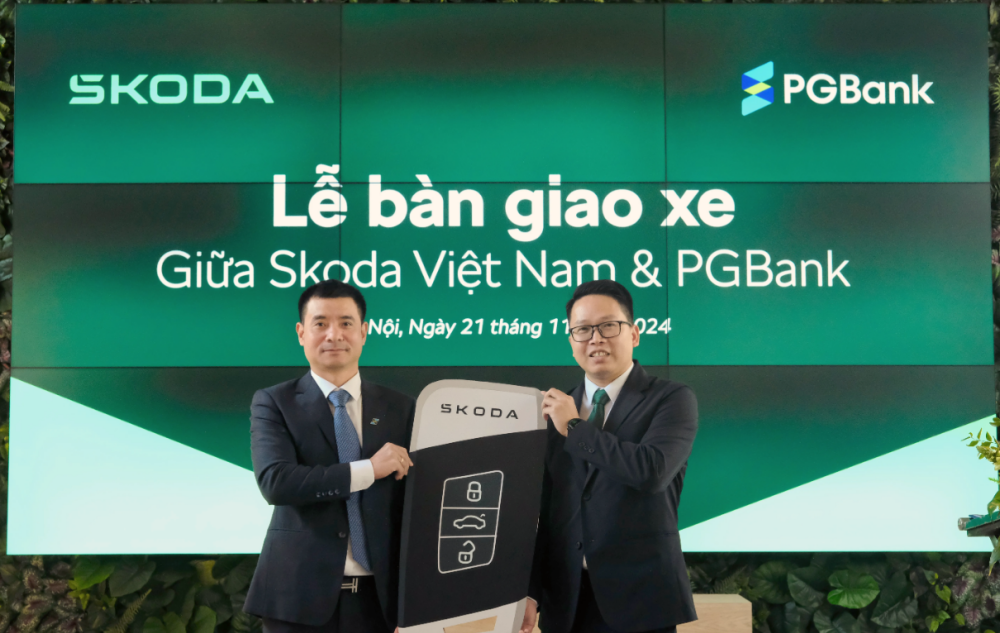 Skoda Việt Nam và PGBank nâng tầm quan hệ hợp tác thông qua lễ bàn giao xe Skoda