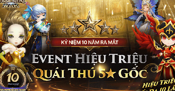 Summoners War khởi động chuỗi siêu sự kiện kỷ niệm 10 năm