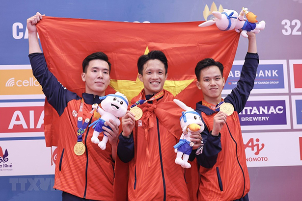 Bảng tổng sắp huy chương SEA Games ngày 6/5: Đoàn Việt Nam tăng tốc