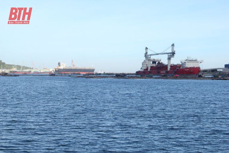 Bustling cargo through Nghi Son Port