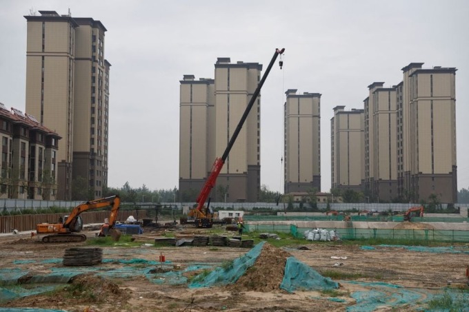 Un proyecto de jardín campestre en Tianjin (China) en agosto de 2023. Foto: Reuters