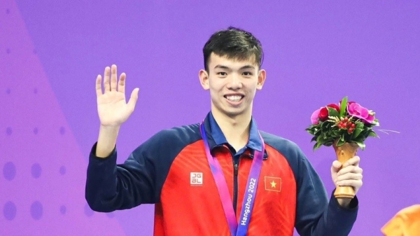 Nguyen Huy Hoang s'est confié après avoir remporté la médaille de bronze et obtenu un billet pour les JO de Paris 2024