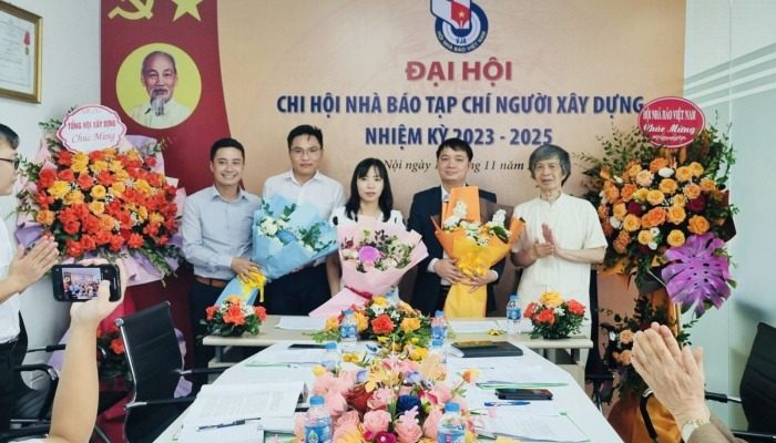 Chi hội Nhà báo Tạp chí Người Xây dựng tổ chức Đại hội nhiệm kỳ mới