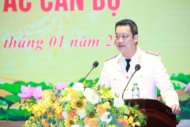 Bổ nhiệm một Phó Giám đốc công an tỉnh và 8 lãnh đạo cấp tá