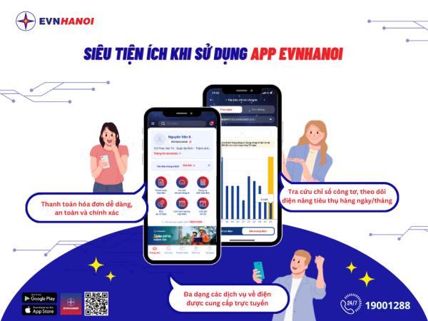 Siêu tiện ích khi sử dụng App EVNHANOI ảnh 4