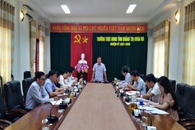 The Economic - Budget Committee of the Provincial People's Council works with the Department of Agriculture and Rural Development