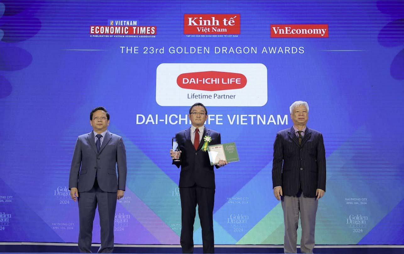 Une compagnie d'assurance a reçu le Golden Dragon Award pour la 15e fois.