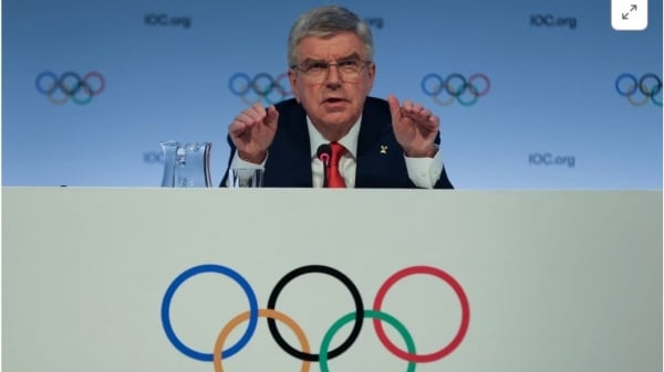 Präsident Putin reagiert auf die Entscheidung des Internationalen Olympischen Komitees, Russland zu „verbieten“