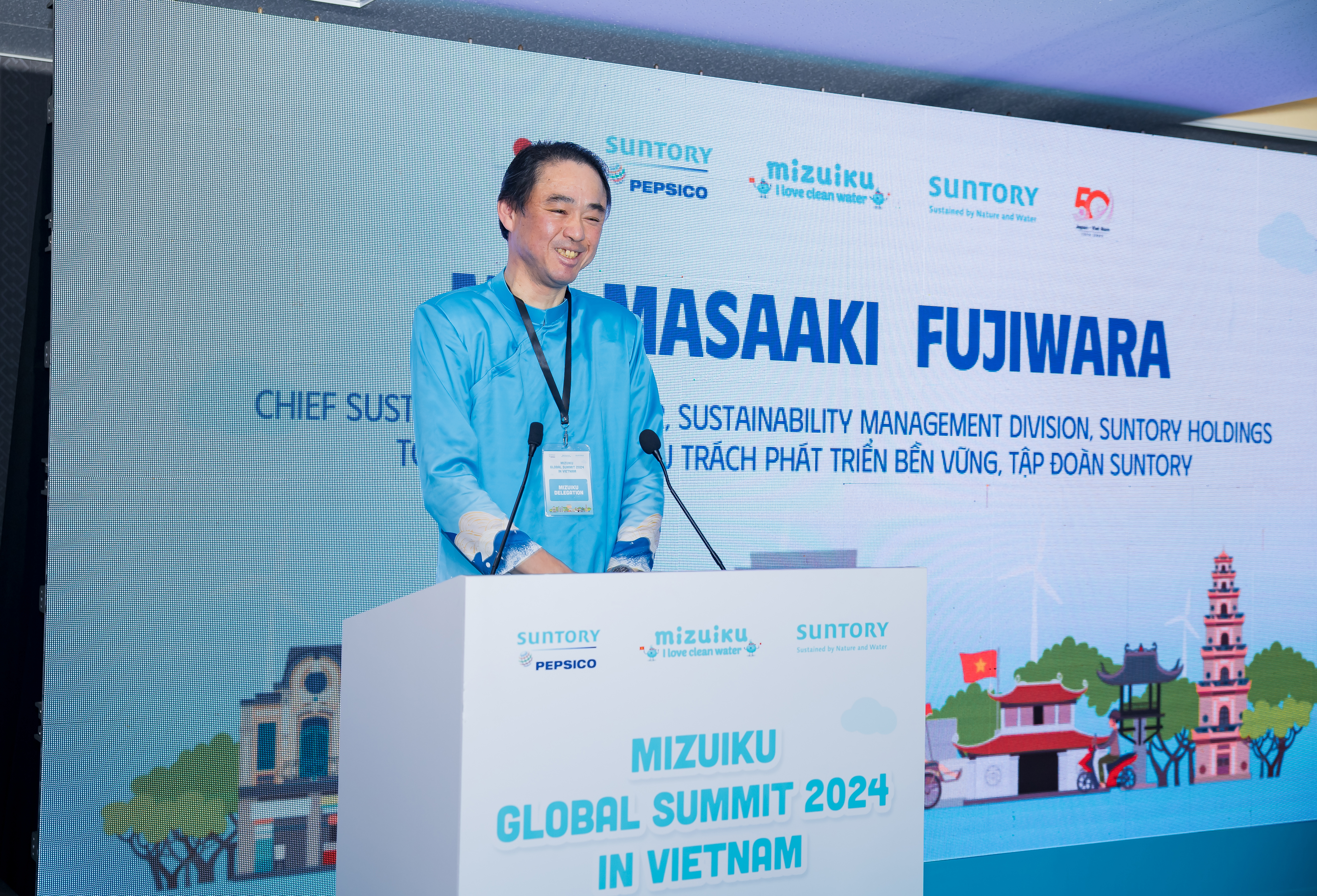 Global Mizuiku Summit 2024: 20 ឆ្នាំនៃការរីករាលដាលតម្លៃប្រកបដោយនិរន្តរភាពសម្រាប់ធនធានទឹក - រូបថត 2 Hội nghị Thượng đỉnh Mizuiku Toàn Cầu 2024: 20 năm lan tỏa giá trị bền vững cho nguồn nước - Ảnh 2