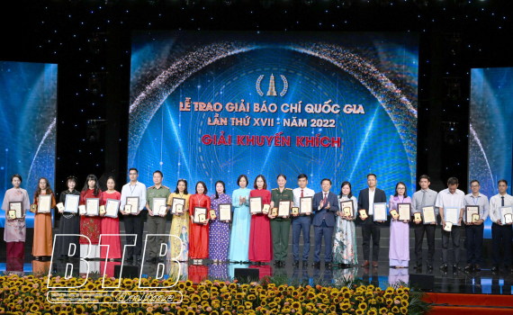 Journal Thai Binh : Prix d'encouragement remporté lors de la 17e édition des National Press Awards