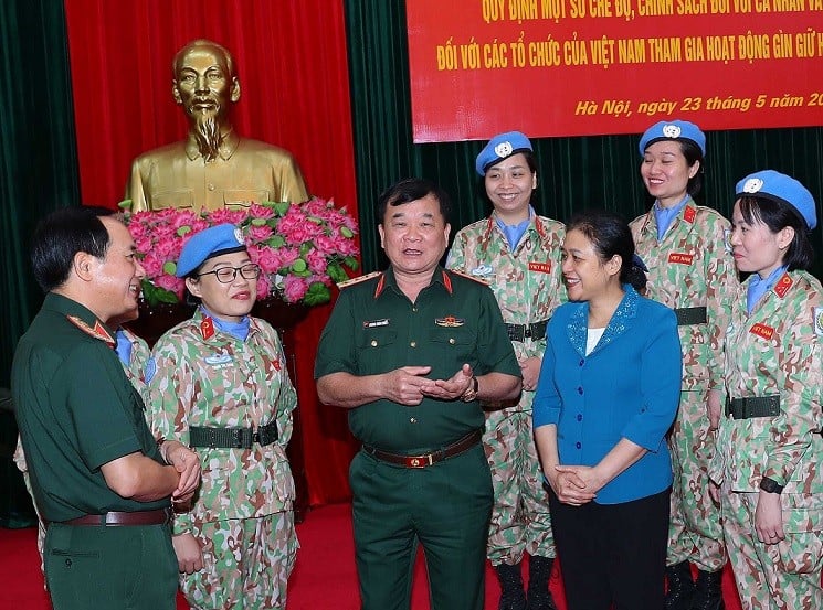 Hướng đến chế độ, chính sách tốt hơn cho lực lượng tham gia hoạt động gìn giữ hòa bình Liên hợp quốc