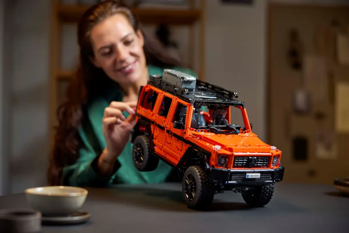 Lego ra mắt Mercedes G-Class mô hình có đầy đủ chức năng- Ảnh 2.