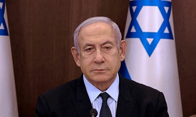 イスラエルのベンヤミン・ネタニヤフ首相は9月27日、エルサレムで閣議に臨んだ。写真：ロイター