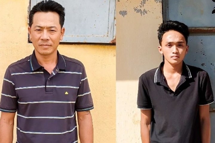 2 gangsters 'Hoan Xuyen' father and son in Lam Dong were arrested - 1