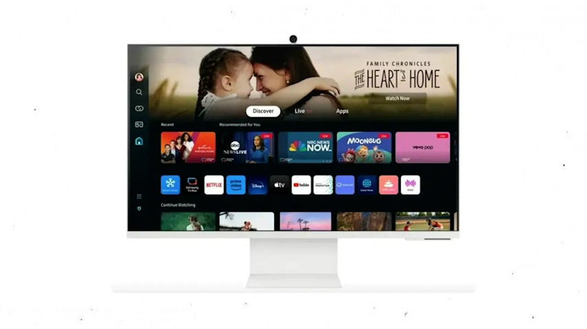Monitor inteligente Samsung M80D 4K, imagen 1