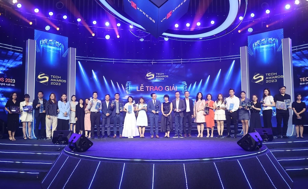 Trao hàng chục giải thưởng tại Tech Awards 2023