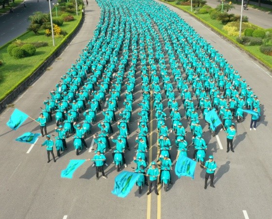 Green SM Bike-Transportservice für Elektro-Motorräder in Hanoi gestartet, Foto 1