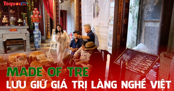 Made of Tre - Preserving the value of Vietnamese craft villages