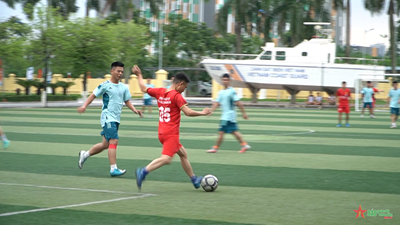 Sports exchange to celebrate the traditional day of the Coast Guard