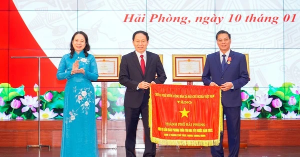 Hải Phòng dẫn đầu 5 thành phố trực thuộc T.Ư về phong trào thi đua yêu nước