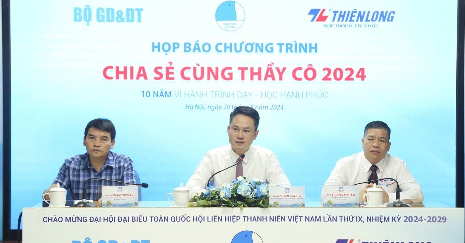 60 cá nhân sẽ được chọn tuyên dương tại chương trình “Chia sẻ cùng thầy cô” 2024