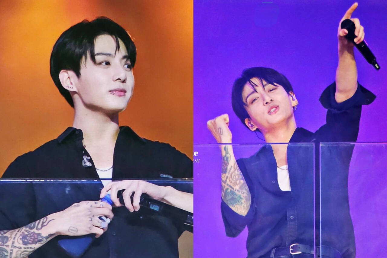 Jungkook (BTS) se presenta en Times Square en Estados Unidos. Foto: Instagram