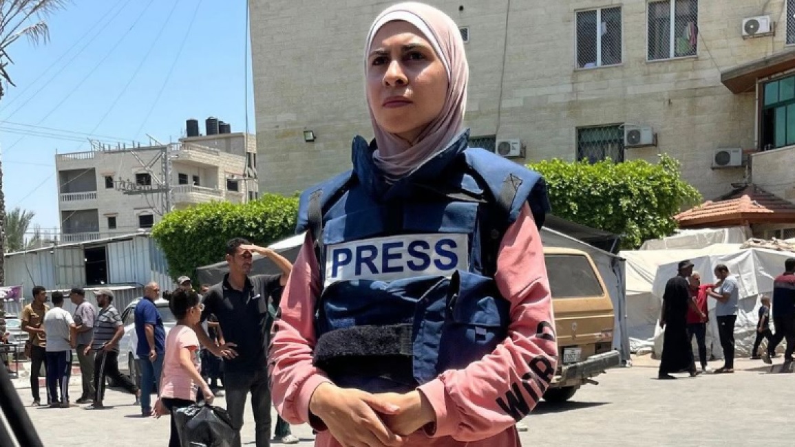 Une journaliste palestinienne sera honorée pour son courage dans son reportage sur la guerre de Gaza. Photo 1