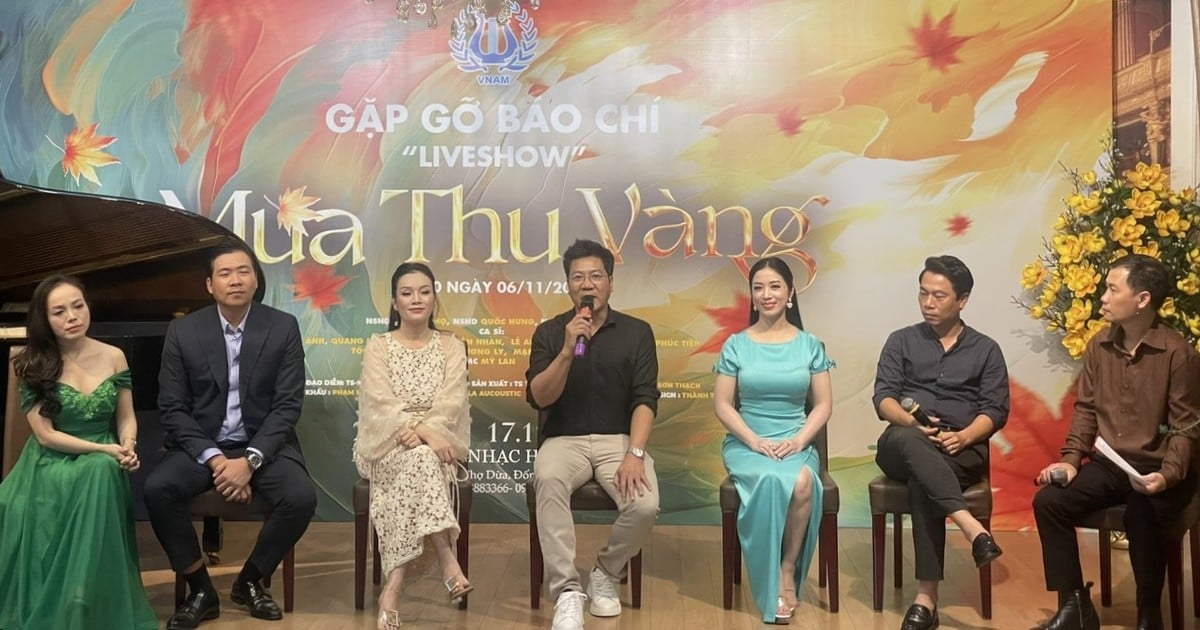 Tiến sĩ âm nhạc Tân Nhàn sẽ đảm trách vai trò sản xuất trong liveshow "Mùa thu vàng"