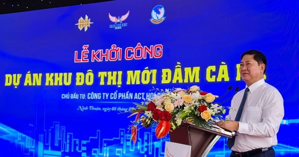 Khởi công Khu đô thị mới Đầm Cà Ná có tổng vốn 4.500 tỉ đồng