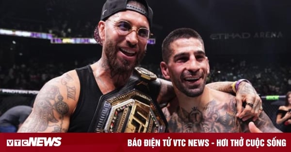 Sergio Ramos applaudit, « Bull » Topuria frappe l'ancien champion de l'UFC à la mâchoire