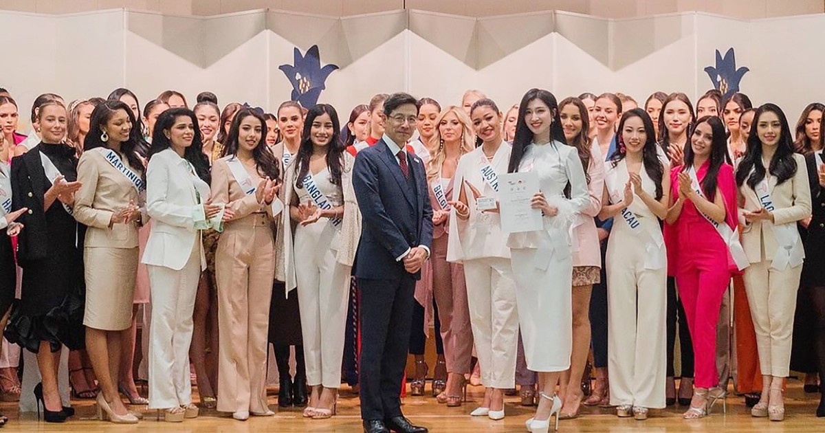 Runner-up Phuong Nhi made many impressions at Miss International 2023