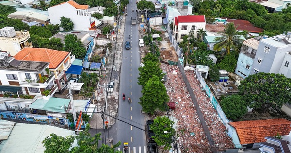 Remise du terrain et attentes pour la rue Nguyen Thi Dinh