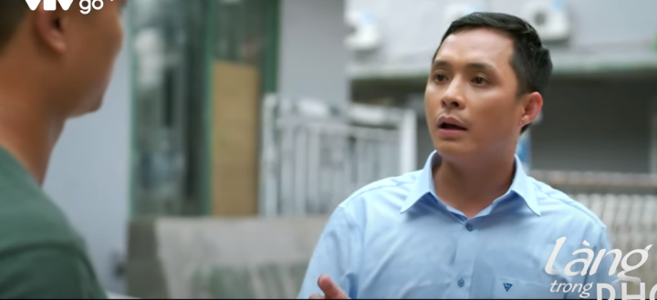 Tien Ngoc as manager Ngoc in the movie 
