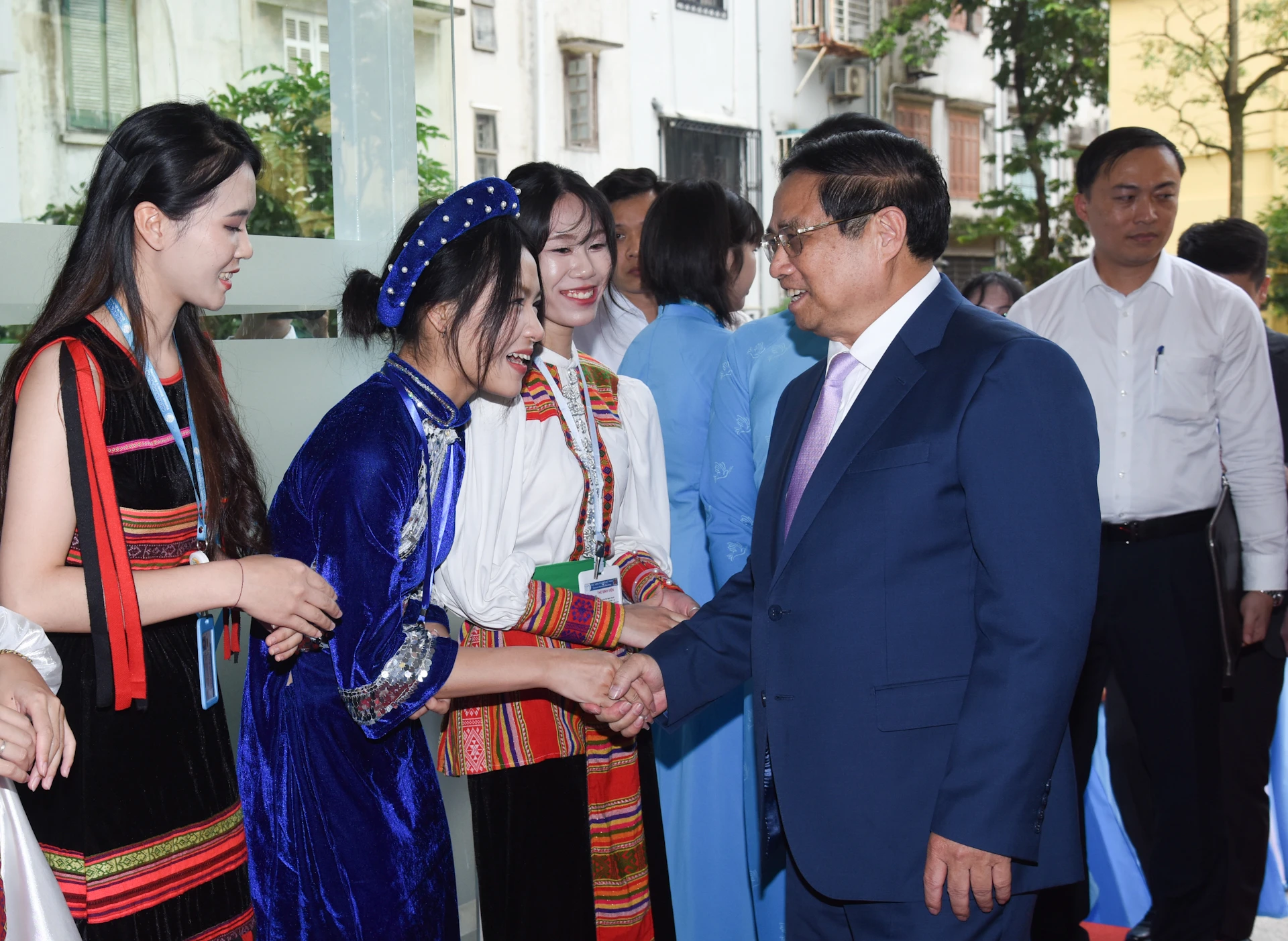 [Photo] Prime Minister Pham Minh Chinh visits Vietnam Women's Academy photo 2