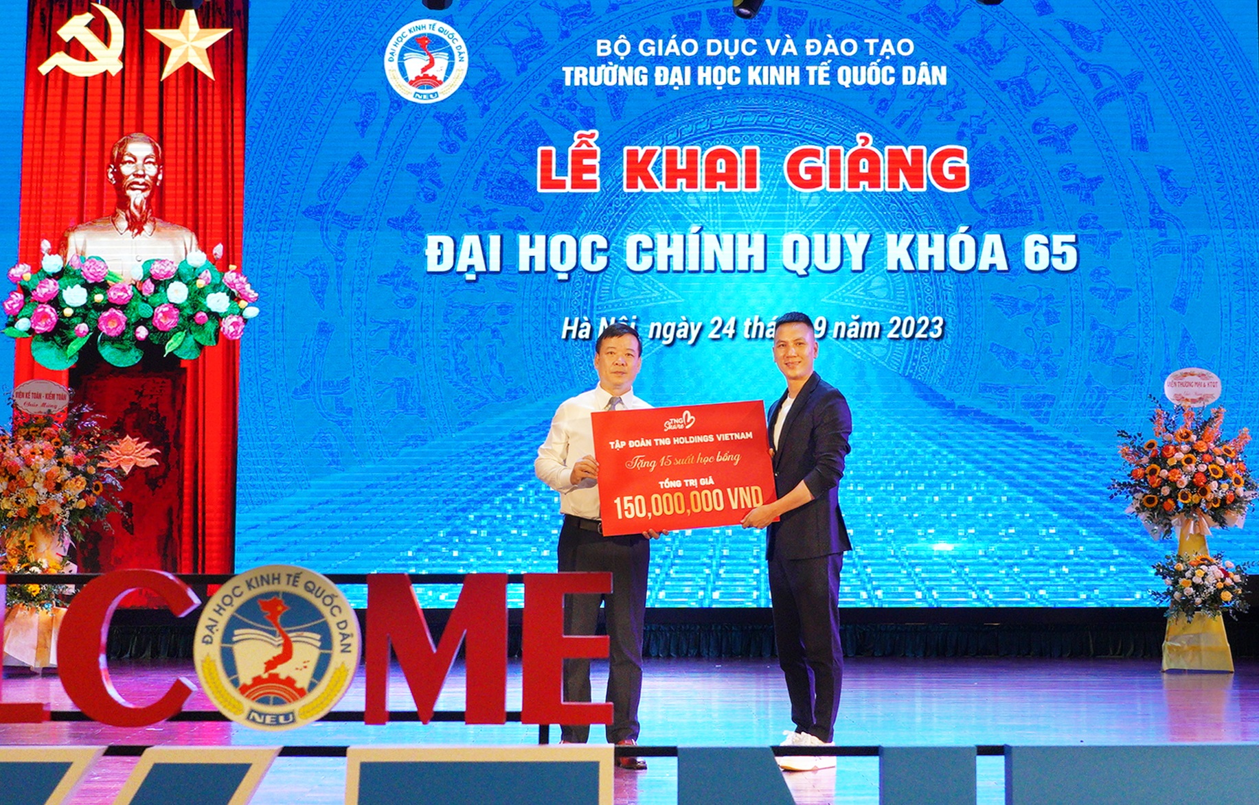 TNG Holdings Vietnam tiếp sức giấc mơ đến trường cho tân sinh viên đặc biệt khó khăn - Ảnh 1.