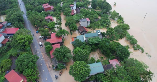 កម្រិត​ប្រកាស​អាសន្ន​កម្រិត 3 ចេញ​នៅ​ទន្លេ Len ក្នុង​ខេត្ត Thanh Hoa