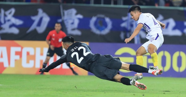 Hanoi FC hat in China einen Rückstand und verliert weiterhin in der AFC Champions League