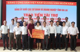 มอบเงินกว่า 1.3 พันล้านดองสร้าง “ศูนย์พักพิงชายแดน” ในเขตดึ๊กโก